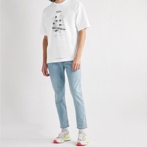 ACNE STUDIOS Beni Bischof Extorr Printed Cotton-Jersey T-Shirt